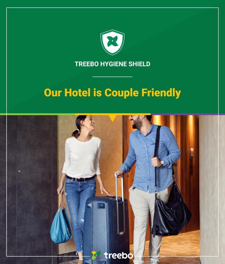 Treebo Trip Namaste Hotell Indore Exteriör bild